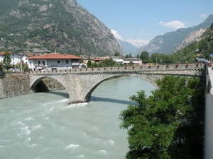 sotto al forte di Bard