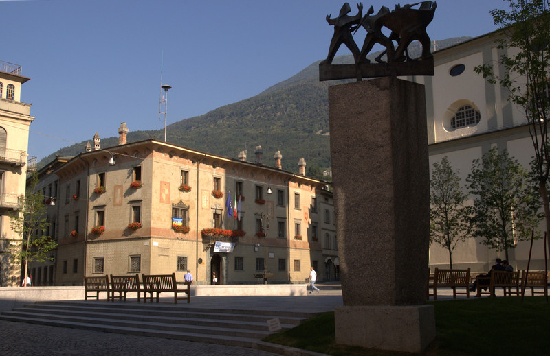 ''Piazza Campello a Sondrio'' - Sondrio