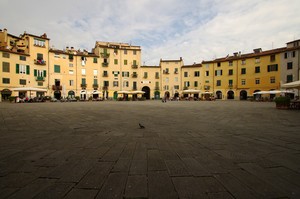 Piazza Anfiteatro (con piccione)