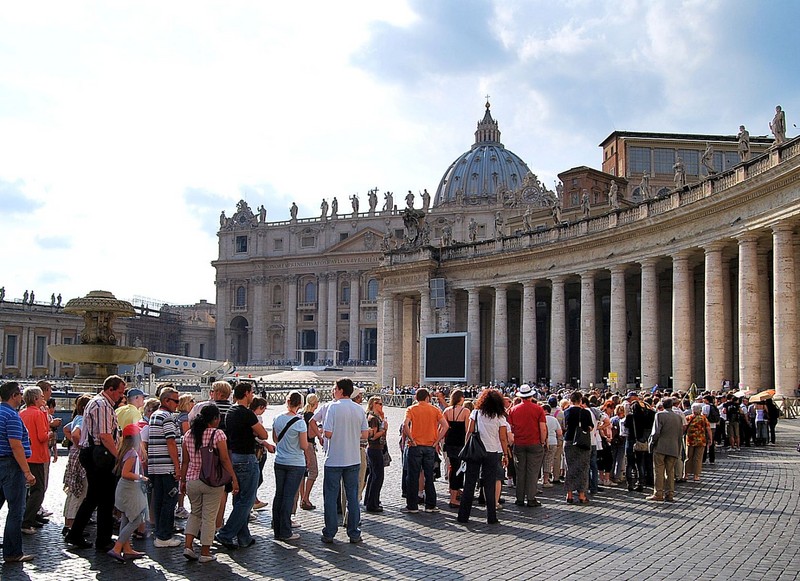 ''…fila a san pietro…'' - Roma