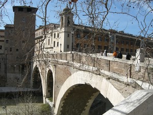 Roma. Ponte Fabricio.