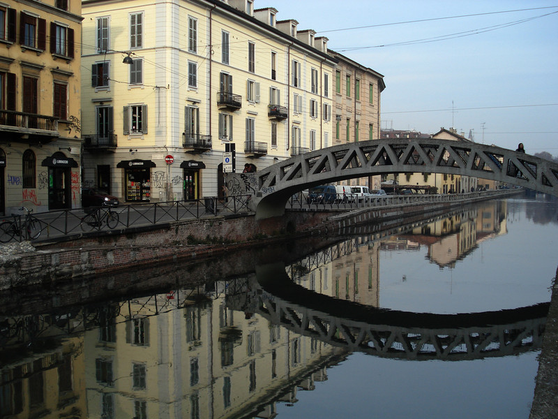 ''Il ponte sul naviglio grande'' - Milano