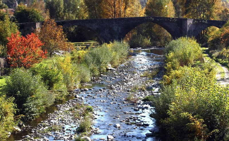 ''Ponte sul ” Verde “'' - Pontremoli