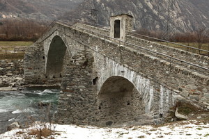 Il ponte di Echallod
