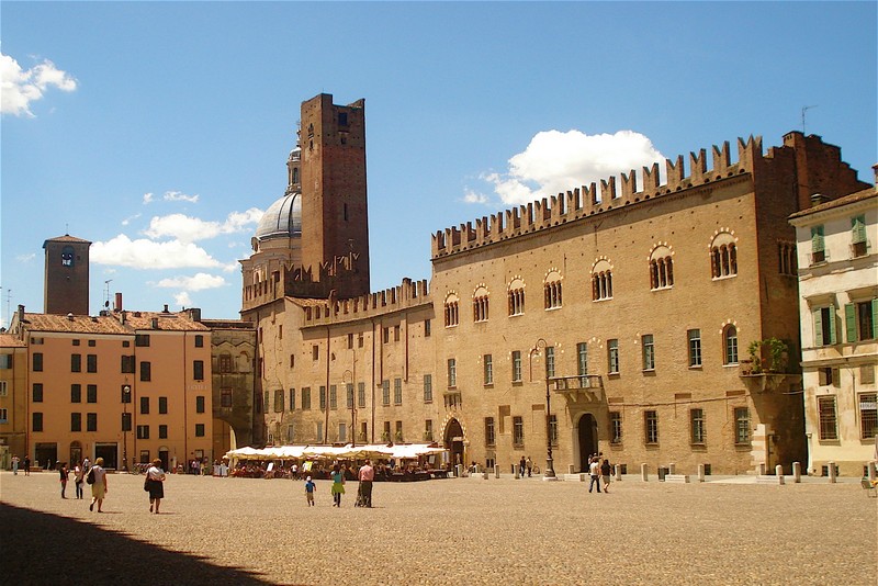 ''Piazza Sordello'' - Mantova