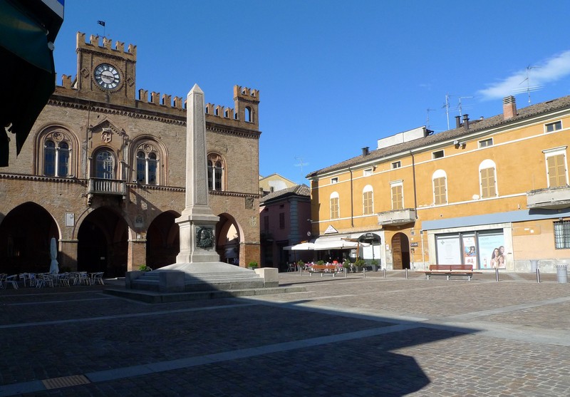 ''La piazza con l’obelisco'' - Fidenza