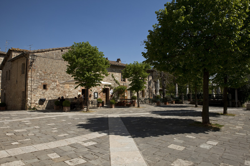 ''Piazza del Moretto'' - San Quirico d'Orcia
