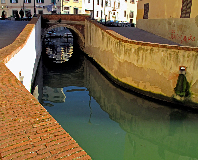 ''Ponte del Luogo Pio nel Quartiere della Venezia.'' - Livorno