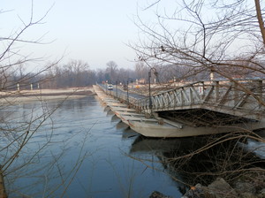 Ponte di barche a Bereguardo