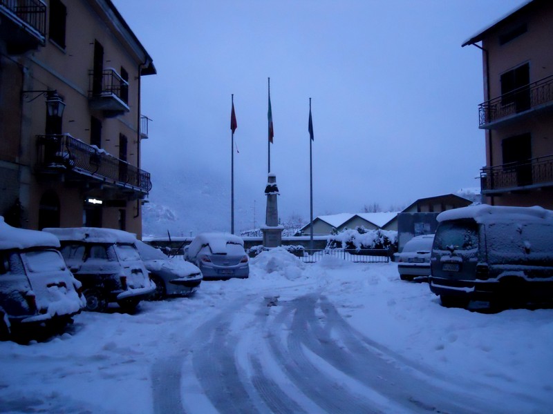 ''c’è un pochino di neve'' - Chiomonte