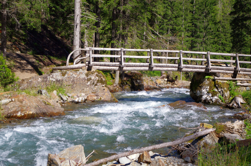 ''Ponticello sul torrente Rabbies'' - Rabbi