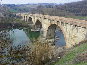 il Ponte sul Tevere a Pontecuti