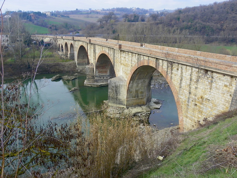 ''il Ponte sul Tevere a Pontecuti'' - Todi