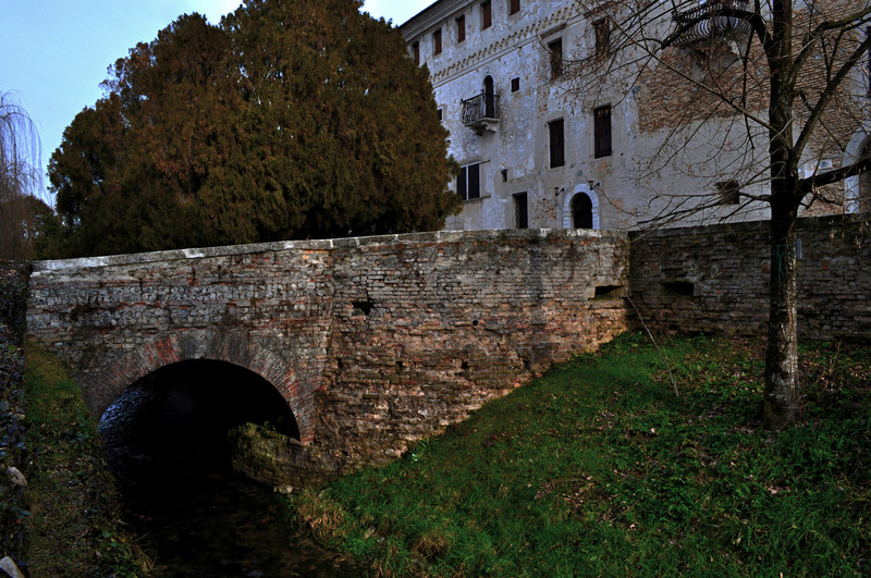 ''ponte d’entrata al castello'' - Zoppola