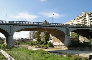Ponte sul fiume Oreto