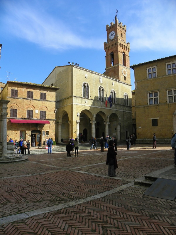 ''la Piazza dell’”Utopia”'' - Pienza