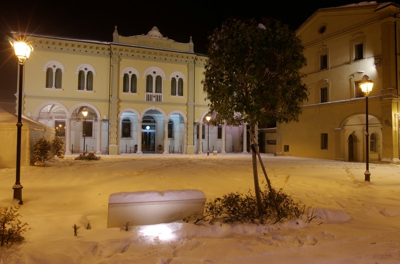 ''Piazza Matteotti Innevata'' - San Felice sul Panaro