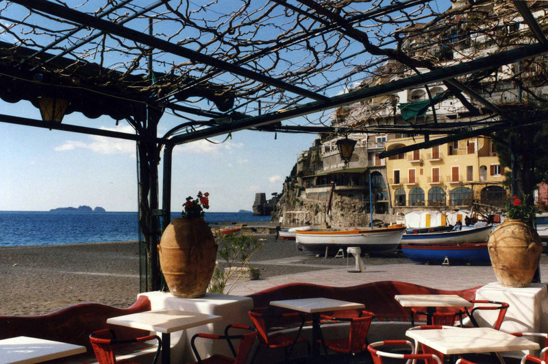 ''piazzetta alla marina d’inverno'' - Positano