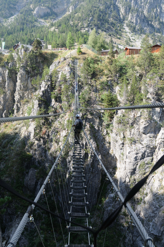 ''Ponte sospeso, parte finale'' - Claviere