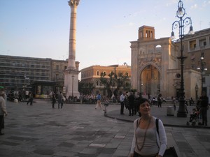 Bellezza in p.zza S.Oronzo.