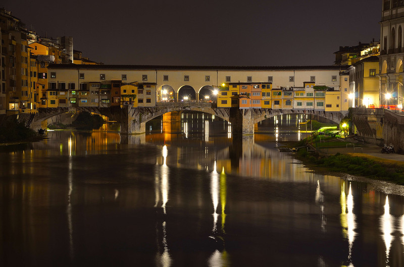 ''Ponte Vecchio di notte'' - Firenze
