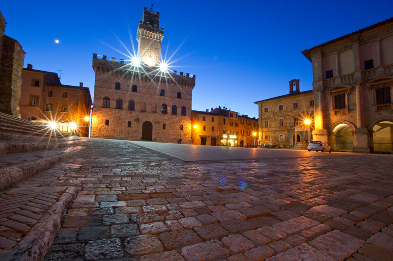 ''Piazza Grande Montepulciano -'' - Montepulciano