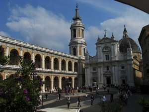 Piazza della Madonna  Loreto