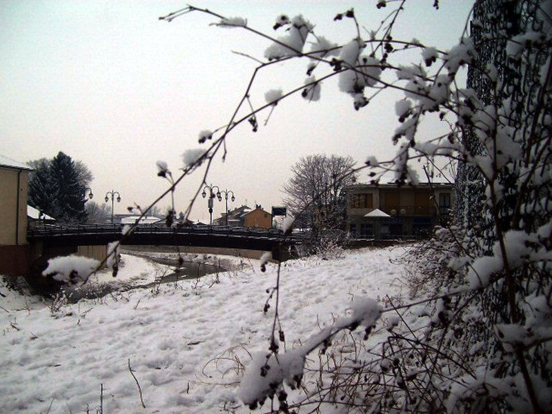 ''Ponte tra la neve'' - Santena