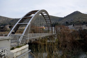 ponte pedonale sull’aniene