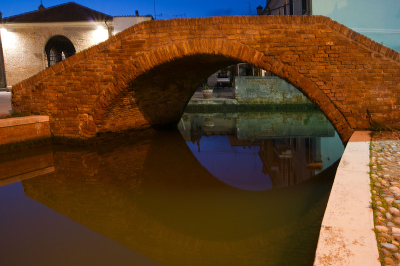 ''Il piccolo Ponte sotto Trepponti – Comacchio -'' - Comacchio