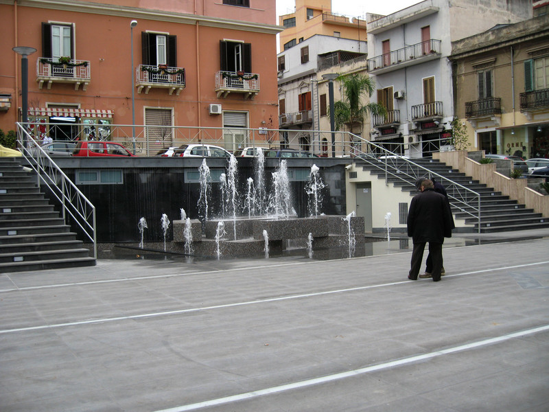 ''Piazza orange'' - Reggio Calabria