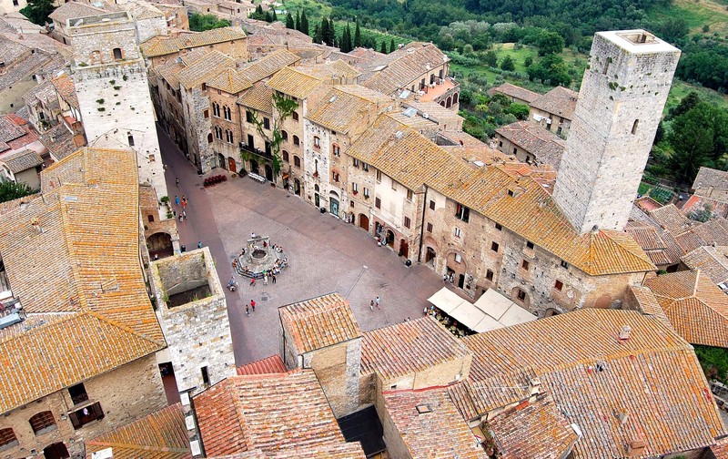 ''In volo!!'' - San Gimignano