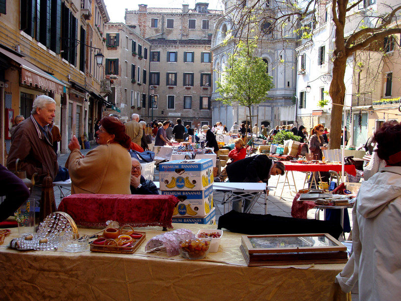 ''Mercatino a Campo dei miracoli'' - Venezia