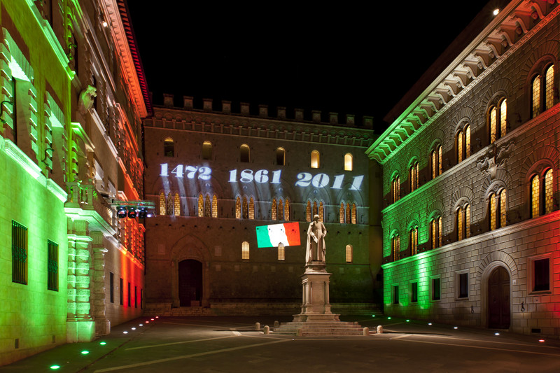 ''Piazza Salimbeni'' - Siena