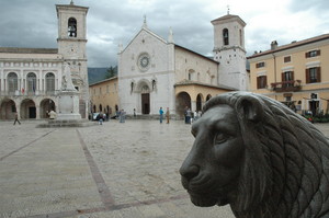 la piazza di norcia