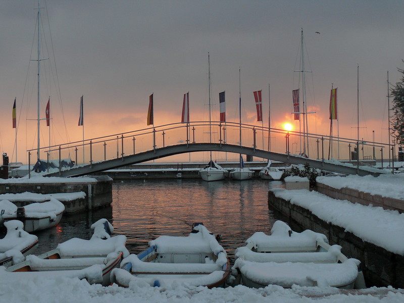 ''Ponte sul porto.'' - Bardolino