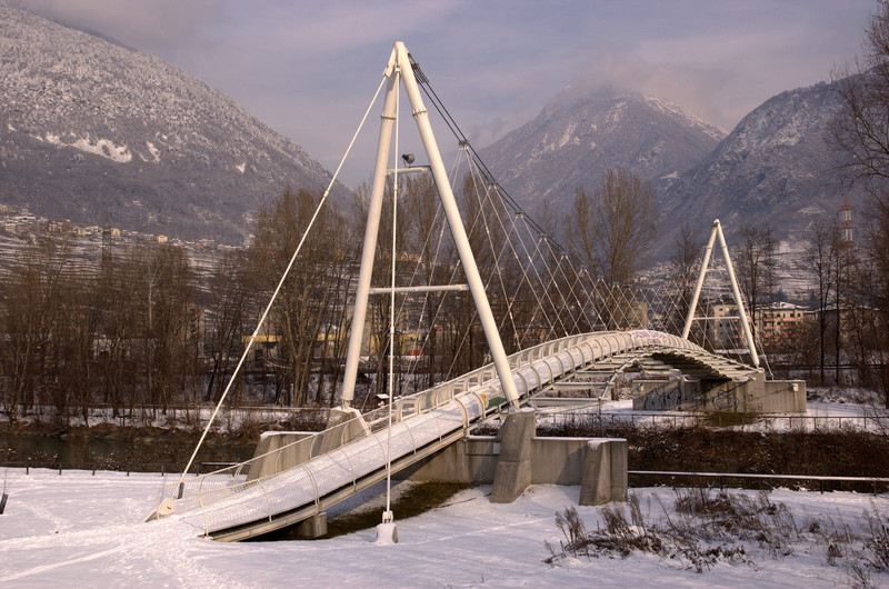 ''Passerella sull’Adda di Albosaggia'' - Sondrio