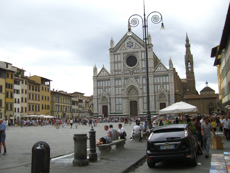 ''P.zza Santa Croce'' - Firenze