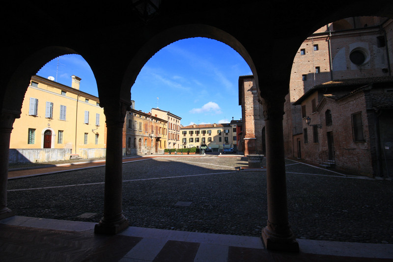 ''piazza LB Alberti'' - Mantova