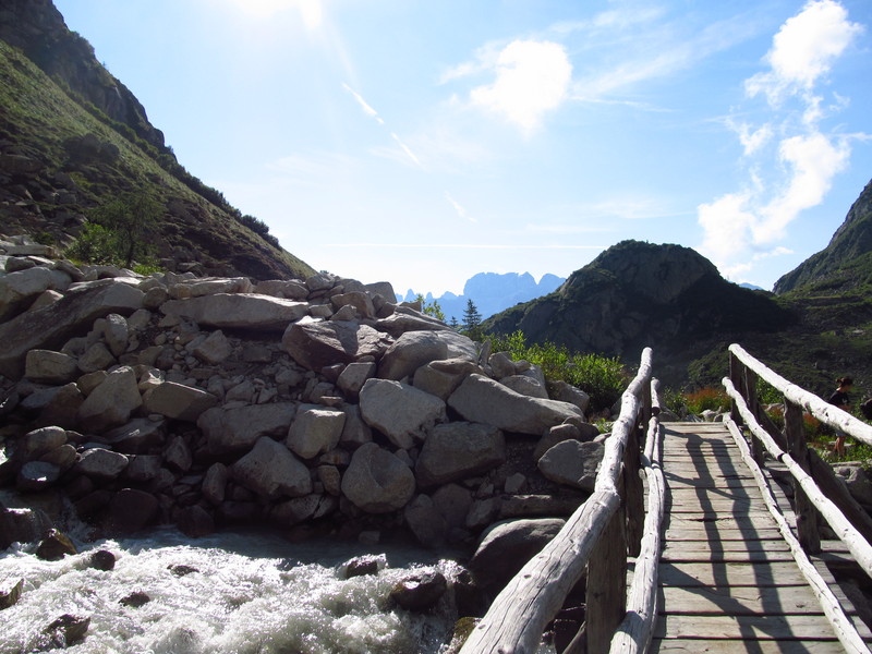 ''Ponte sul torrente Sarca D’Amola'' - Pinzolo