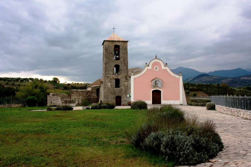 ''piazzale chiesa paleocristiana di Palomonte'' - Palomonte