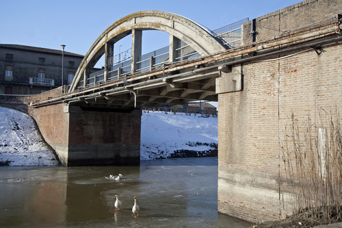Ponte sul canale Burana_loc. Bondeno_Ferrara