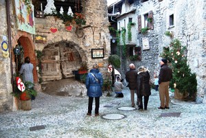 Atmosfera natalizia nel borgo più bello d’Italia