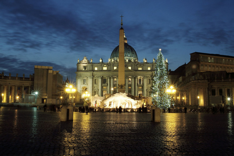 ''Piazza S.Pietro magia del Natale'' - Roma