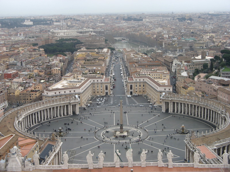 ''PIAZZA  SAN  PIETRO'' - Roma