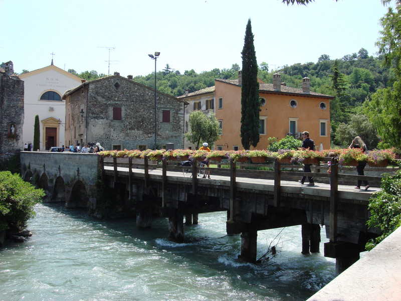 ''Ponte pedonale a Borghetto'' - Valeggio sul Mincio