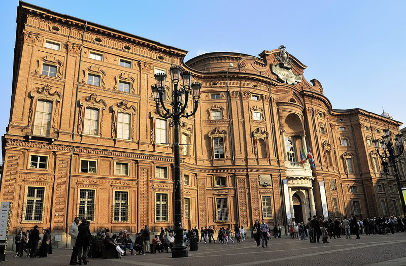 ''Torino piazza  palazzo Carignano'' - Torino