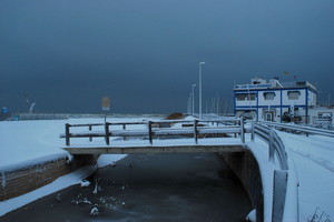 il ponte per la spiaggia