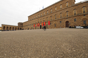 Una foto in piazza DE’ PITTI