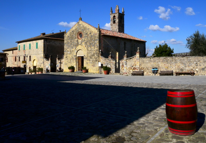''La piazza dei pirati'' - Monteriggioni